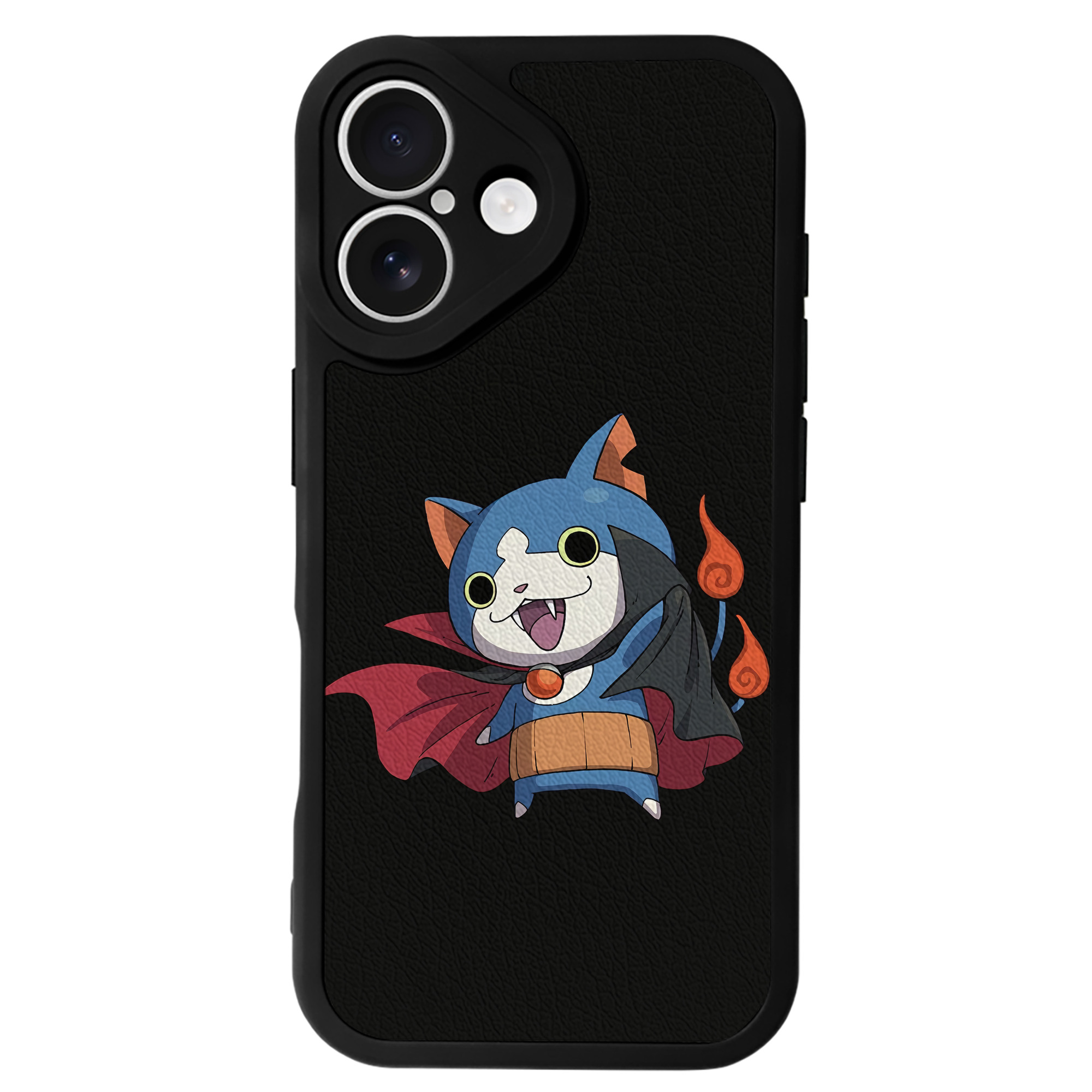 （画像用） 妖怪ウォッチ Yo-kai Watch 【iPhone 16シリーズ対応】シリコンスマホケース（レザー調） 材質：シリコン
